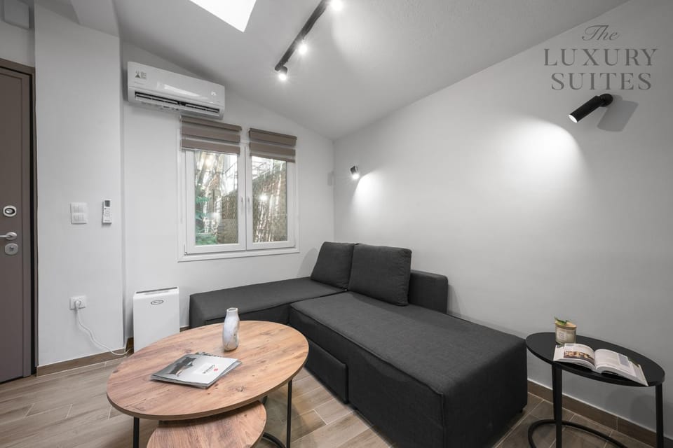 Living room, Seating area, air conditioner