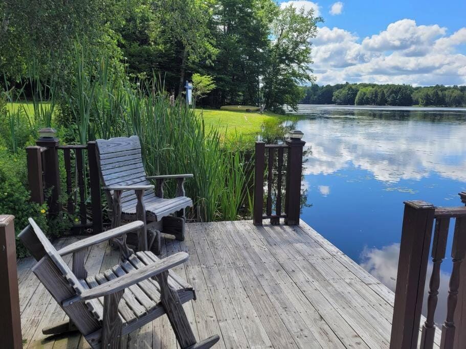 Day, Natural landscape, Lake view
