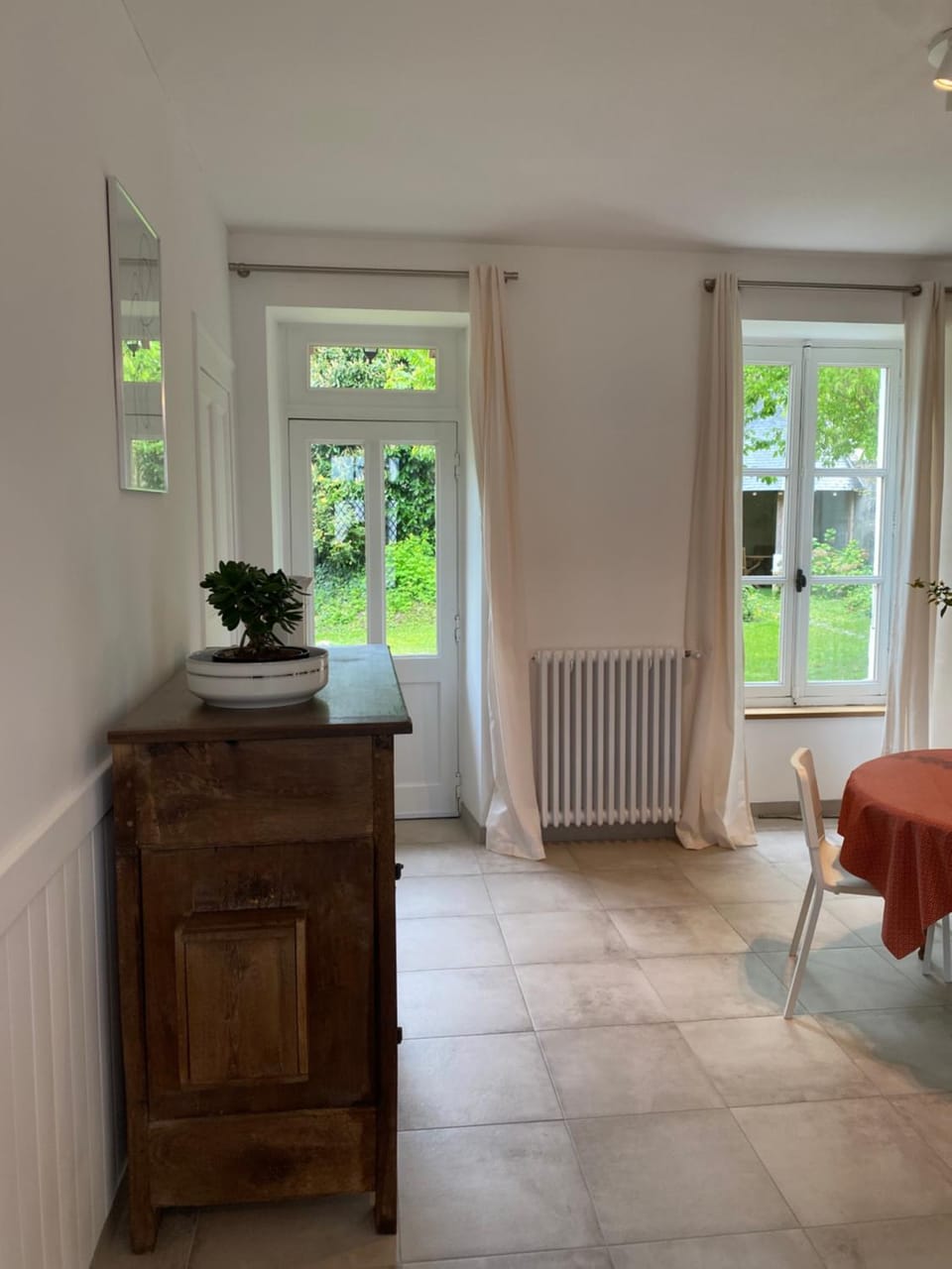 Dining area