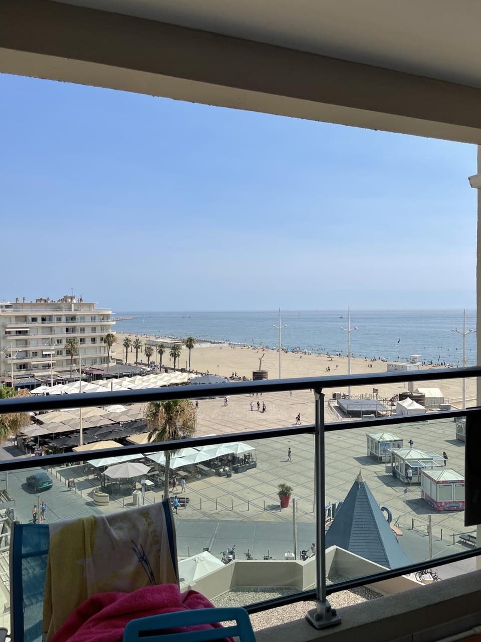 View (from property/room), Balcony/Terrace, Beach, Sea view