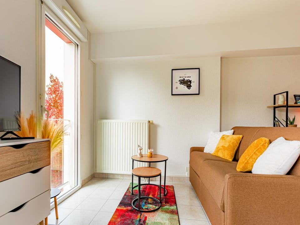 Appart cosy avec grand balcon et parking privatif Apartment in Lorient