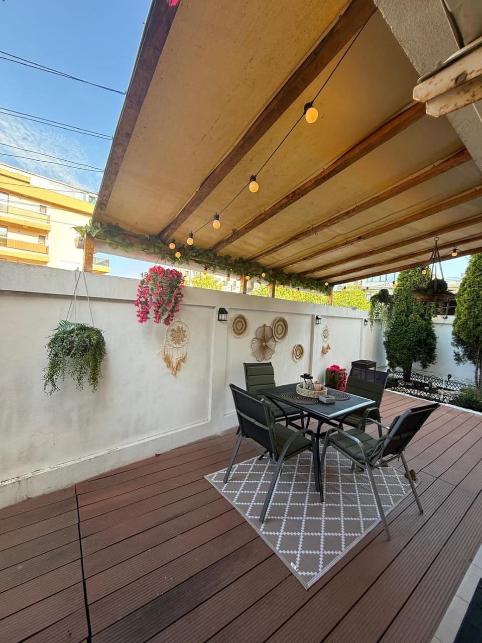 Day, Balcony/Terrace, Seating area