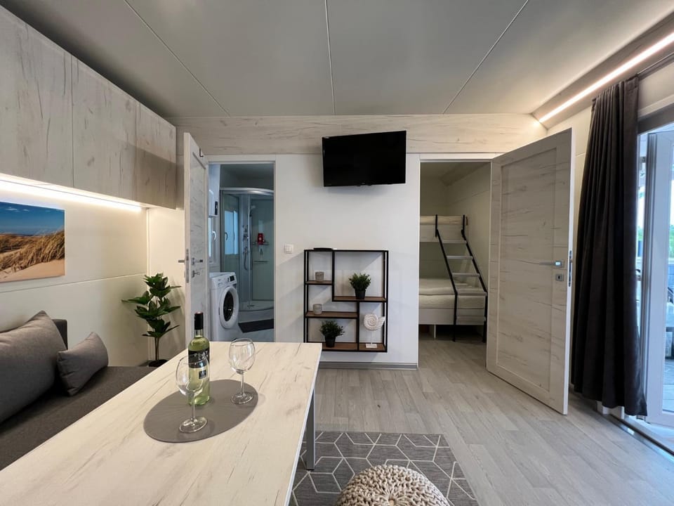 Casper, White wave House in Šibenik-Knin County, Croatia