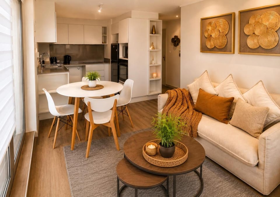 Apartamento Boutique en Reñaca Piscina Panorámica Estacionamiento y WiFi Apartment in Vina del Mar