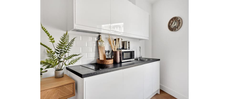 Coffee/tea facilities, Kitchen or kitchenette, toaster