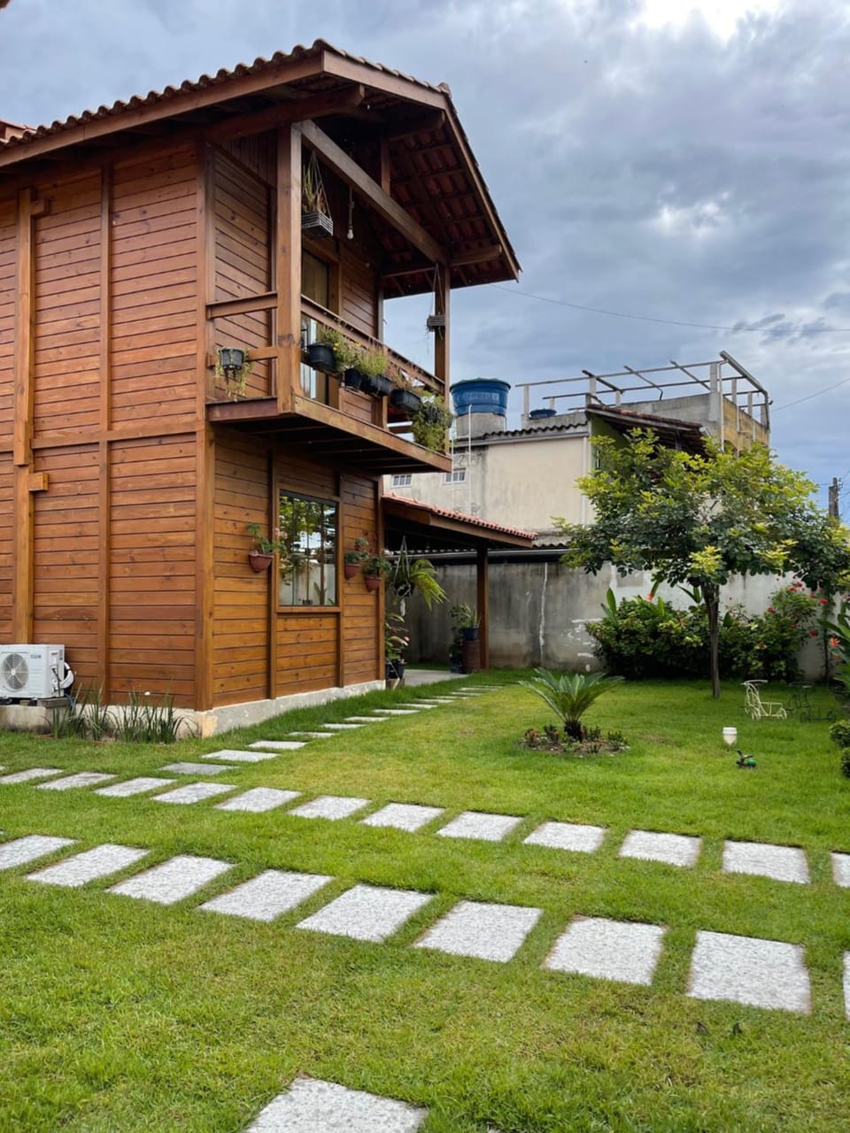 Property building, Balcony/Terrace, Balcony/Terrace, Garden view, Garden view, Parking
