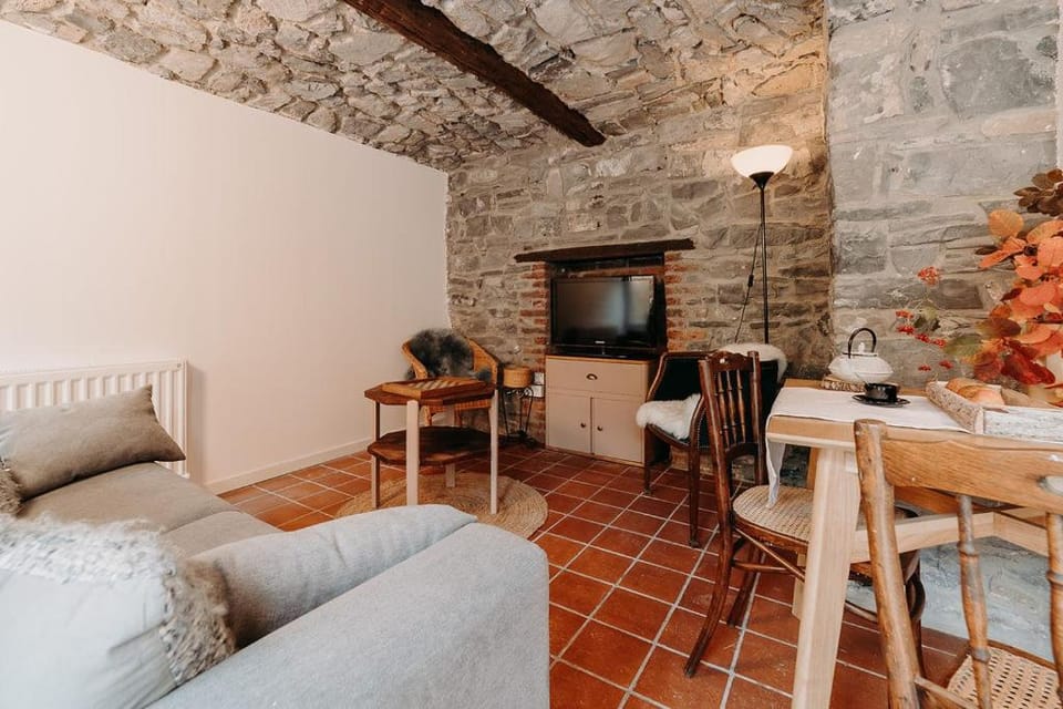 Tiny stone Apartment in Wallonia, Belgium