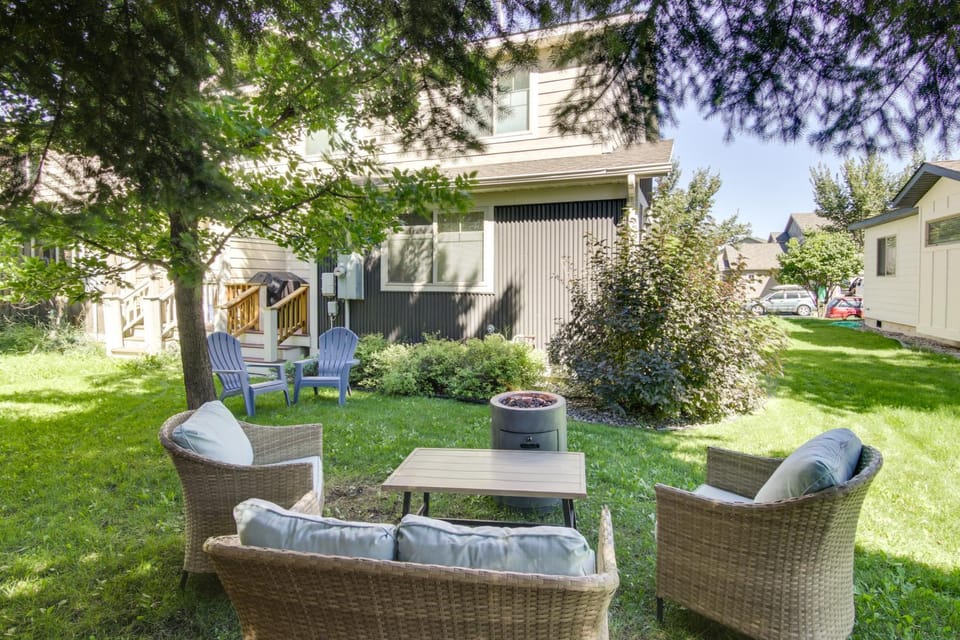 'Heart of Bozeman' Townhome w/ Patio Near MSU House in Bozeman