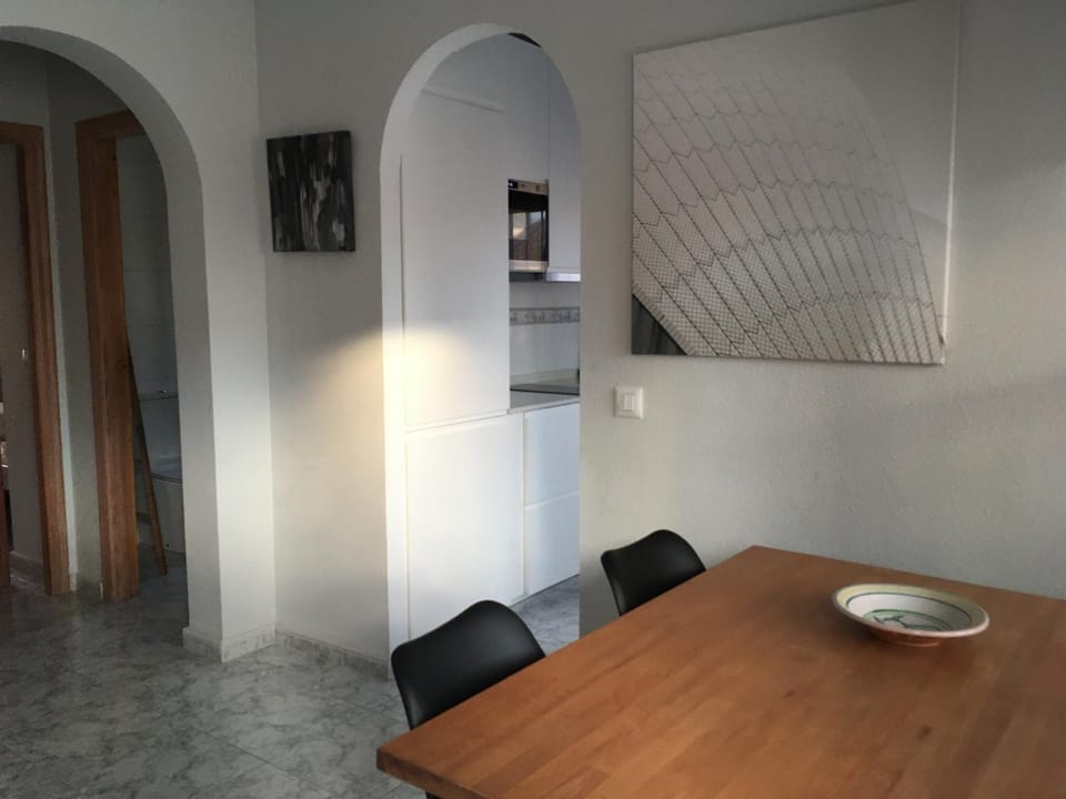 Living room, hair dresser