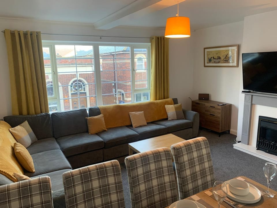 Banks View, Spacious modern apartment in Filey. Apartment in Filey