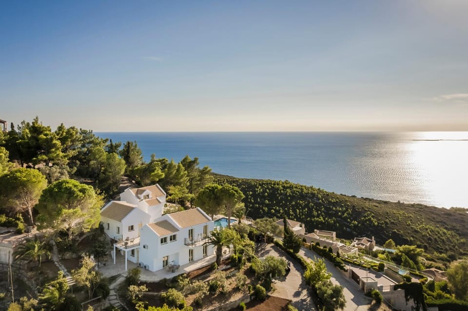 Day, Natural landscape, Bird's eye view, Sea view