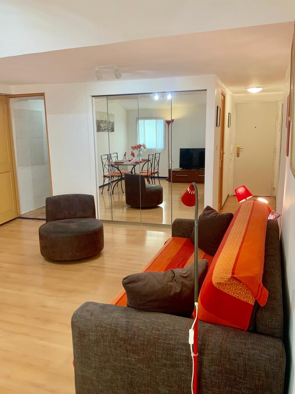 Living room, wardrobe