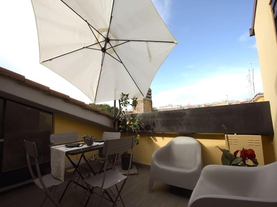 Quattroventi Terrace Penthouse Apartment in Rome