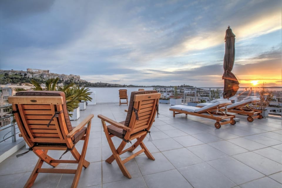 Patio, View (from property/room), Sunrise