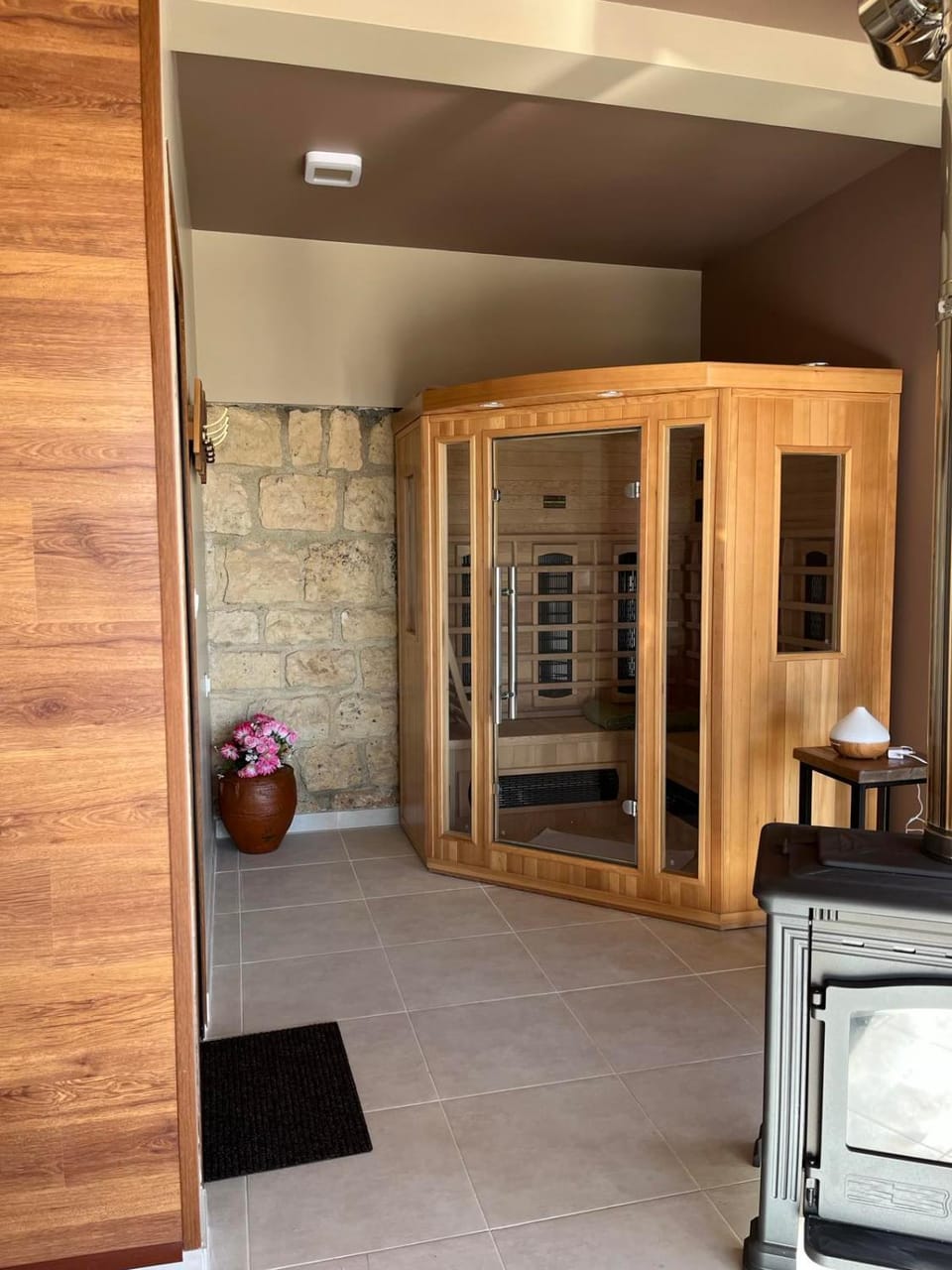 Sauna, Spa and wellness centre/facilities, fireplace