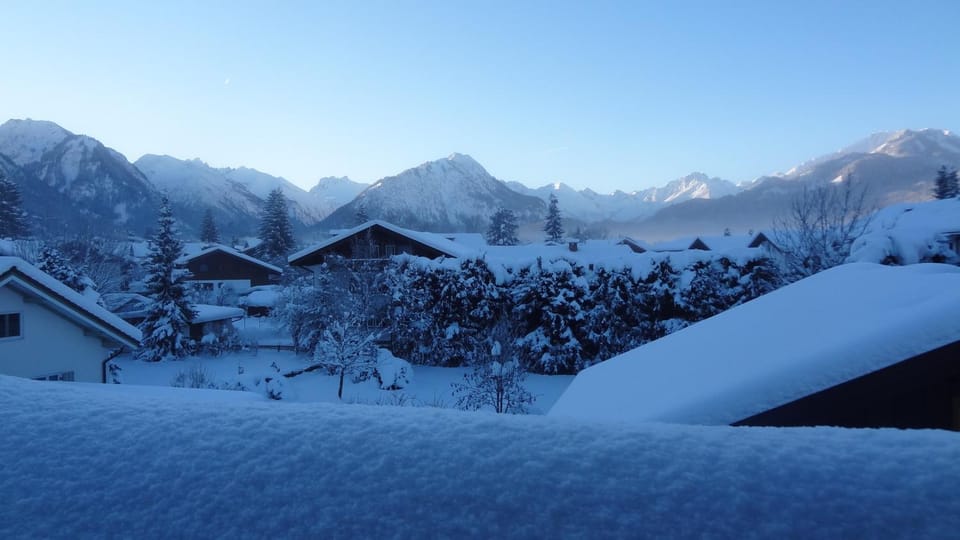 Natural landscape, Winter, Mountain view