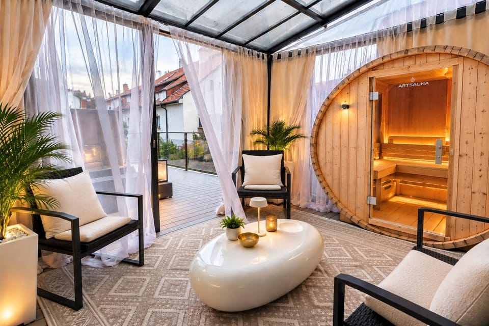 Sauna, Seating area