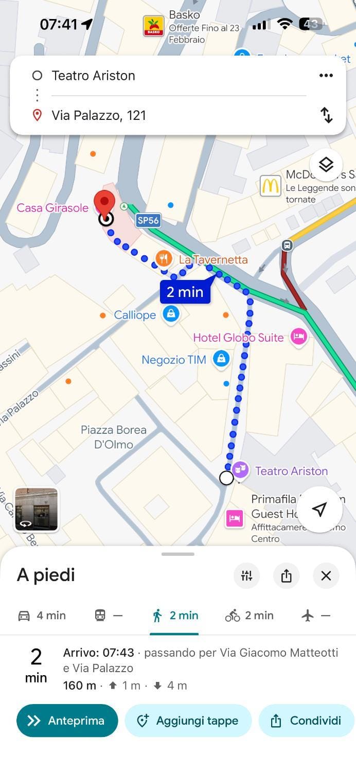 Text overlay, Street view