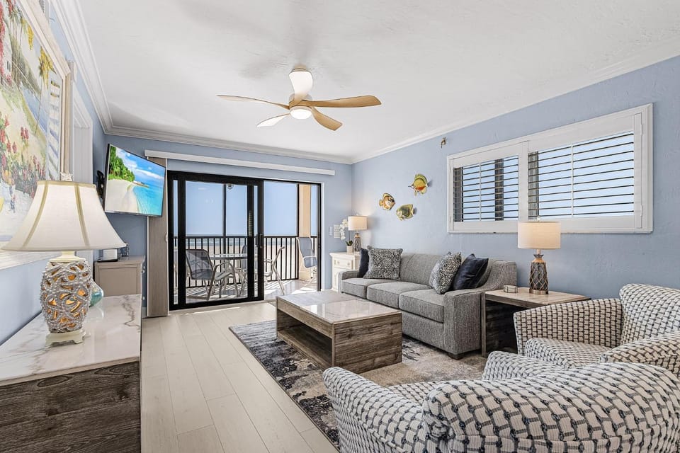 Carlos Point 336 Beautiful Gulf Front 2 Bedroom Condo on the South End of the Island! condo Apartment in Estero Island