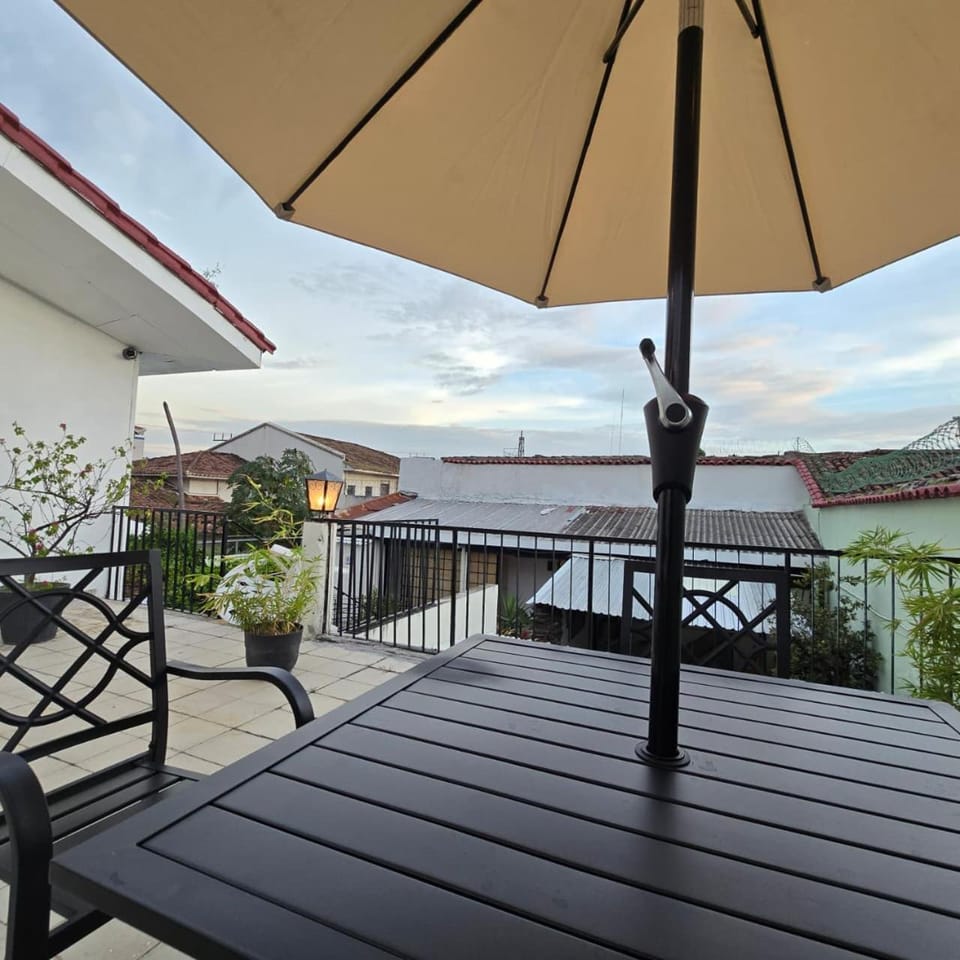 Property building, Garden, View (from property/room), Balcony/Terrace