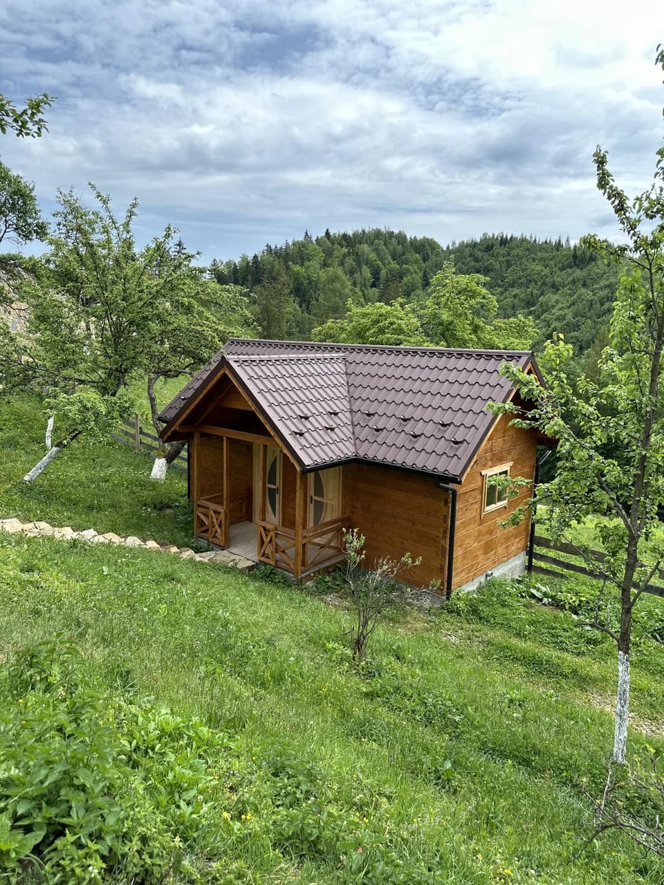 Property building, Natural landscape, Mountain view