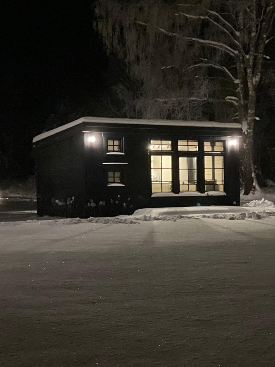 Property building, Winter