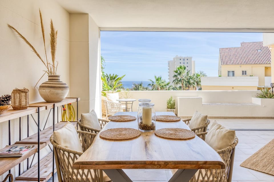 Day, Natural landscape, View (from property/room), Balcony/Terrace, Sea view