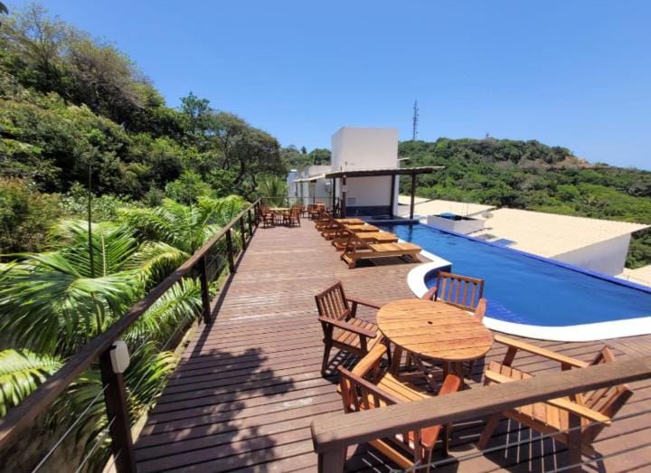 Contemporâneo Absolute e piscina com borda infinita Apartment in Ilha de Tinharé