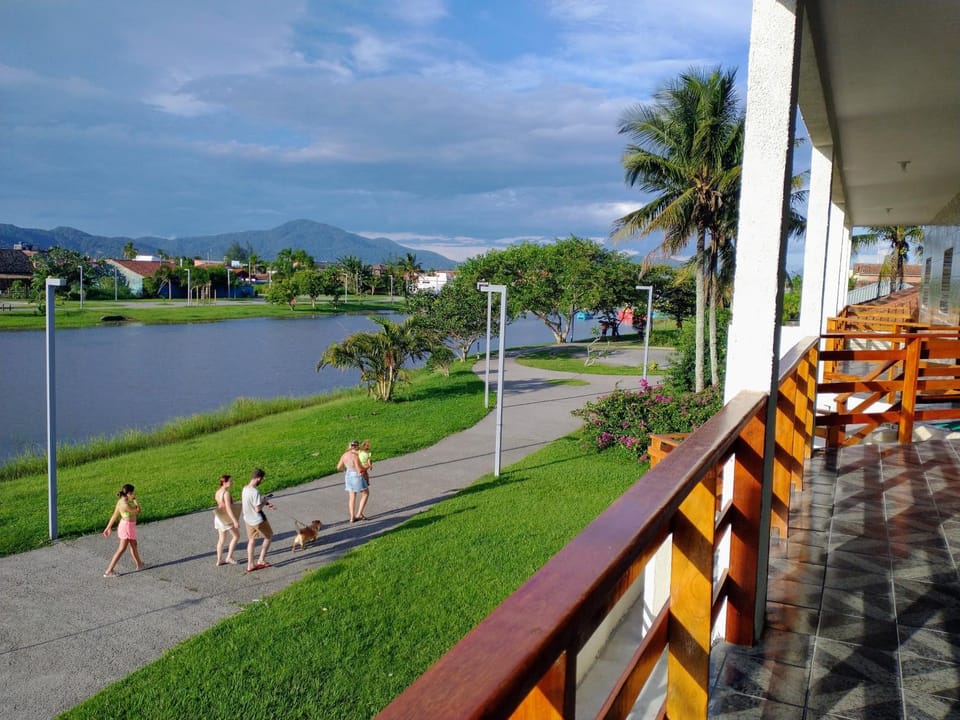 People, Natural landscape, View (from property/room), Balcony/Terrace, Lake view
