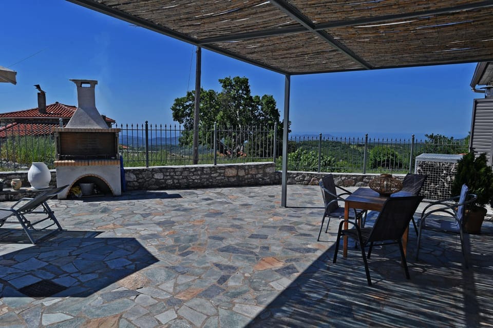 Patio, Day, Natural landscape, View (from property/room), Balcony/Terrace, Sea view