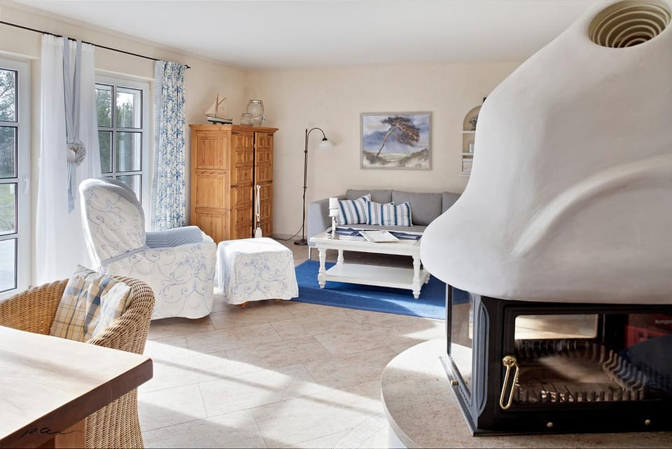 Living room, Dining area, flat iron