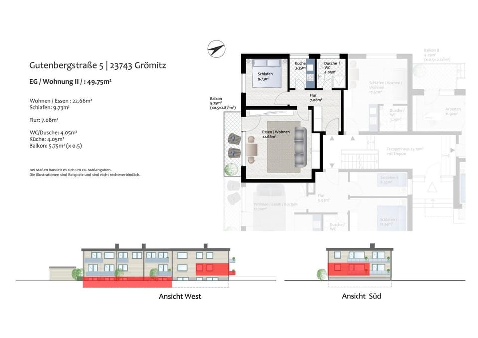 Ostsee-Quartier 2 Gutenbergstraße 5 APPARTO Grömitz Apartment in Grömitz