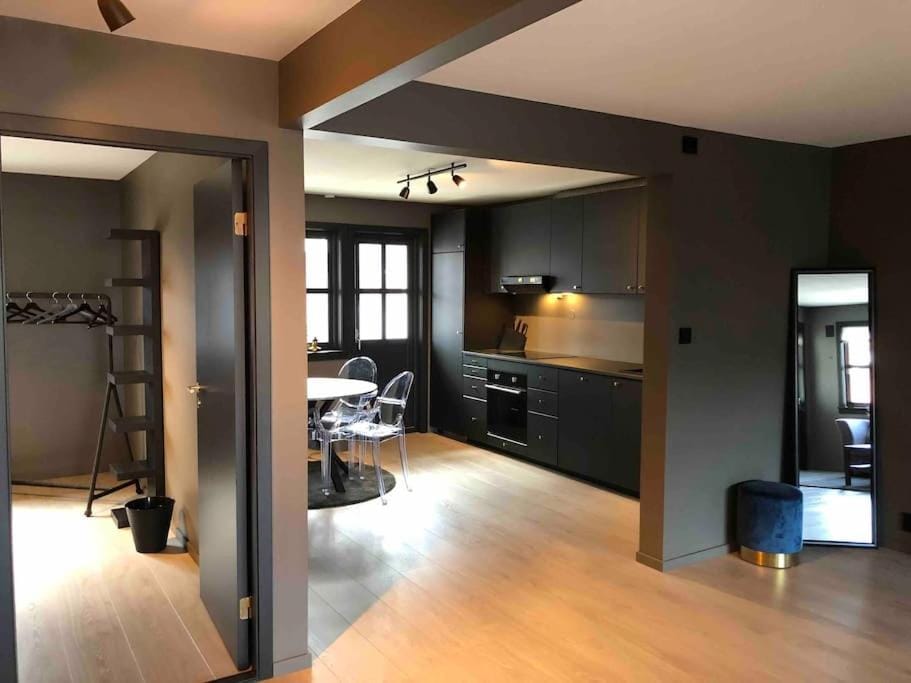 120m2 Tønsberg Brygge Solrike terrasser Parkering Apartment in Viken, Norway