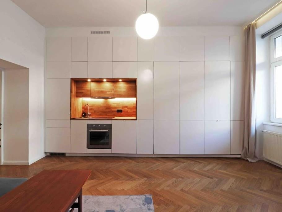 Kitchen or kitchenette, pet friendly