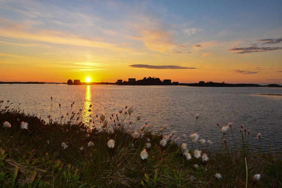 Natural landscape, Sea view, Sunset