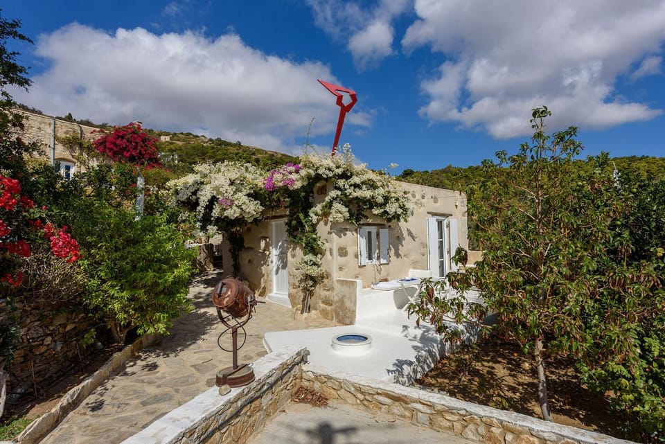 Property building, Spring, Natural landscape, Garden, Mountain view