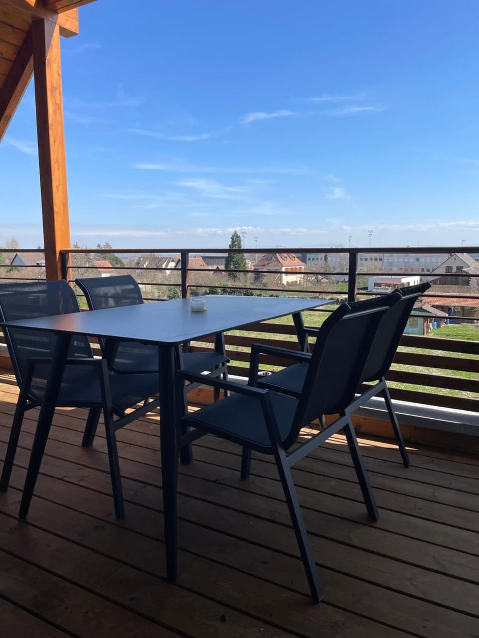 Patio, Day, Natural landscape, View (from property/room), Balcony/Terrace, Dining area