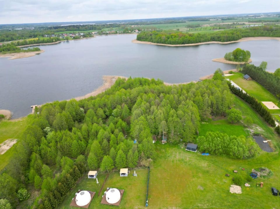 Natural landscape, Bird's eye view, Lake view