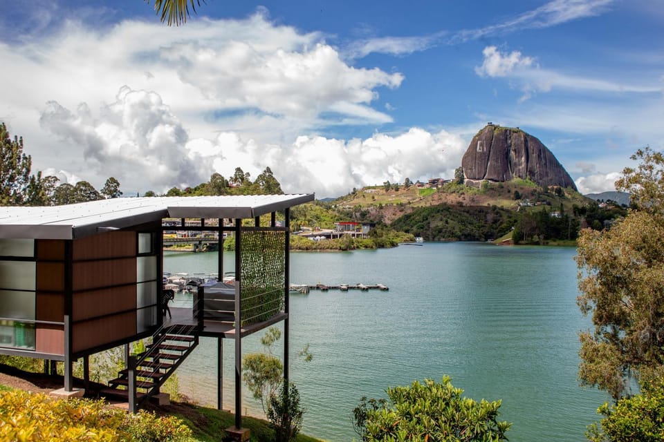 Natural landscape, Lake view