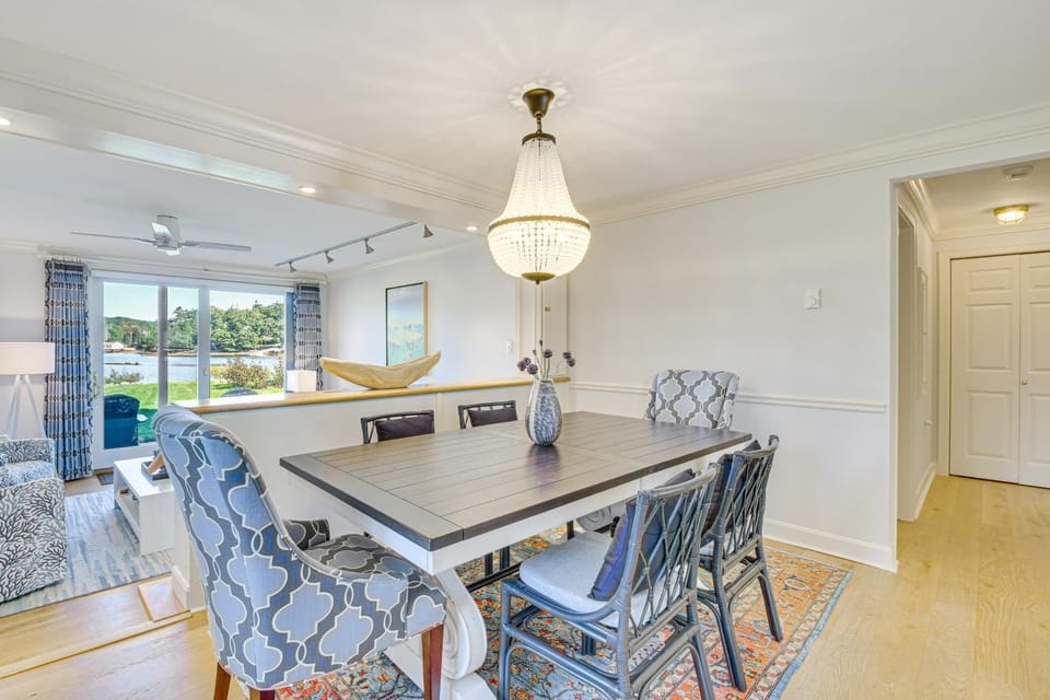 Waterfront Condo: Walk to Downtown Boothbay Harbor House in Boothbay Harbor