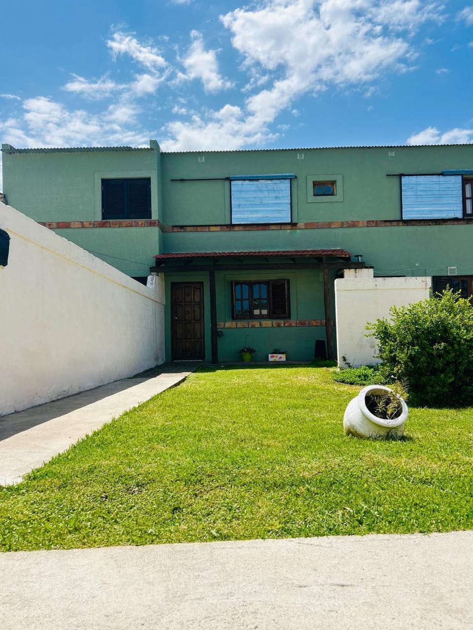 Property building, Garden view