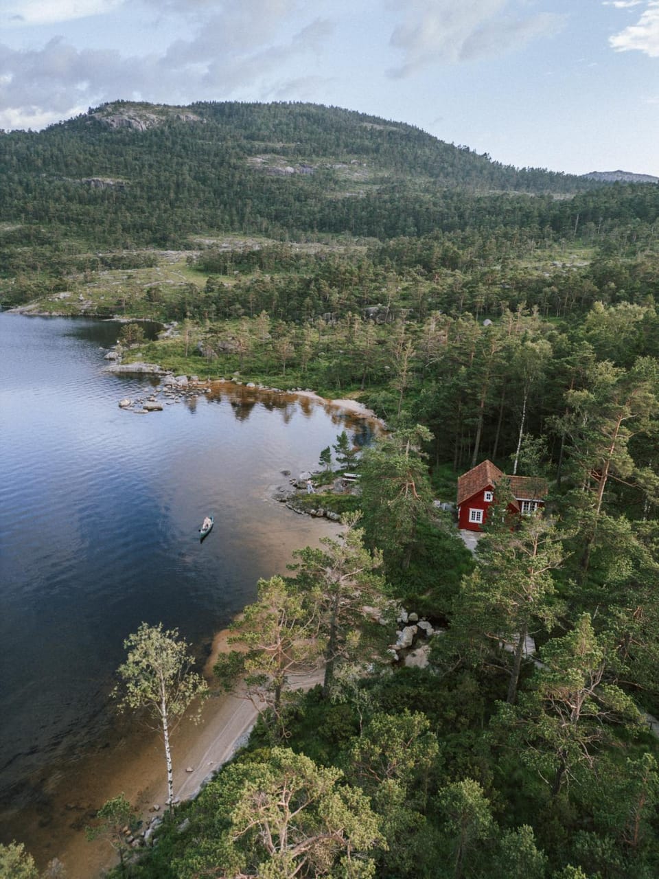 Natural landscape, Lake view, Mountain view