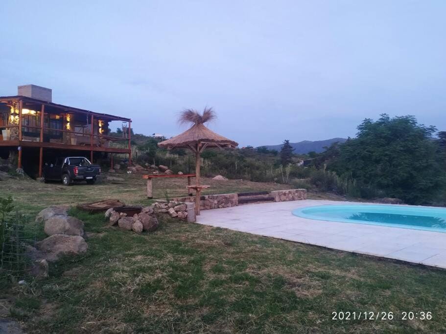 Property building, Spring, Day, Natural landscape, Garden, Garden view, Pool view, Swimming pool, sunbed