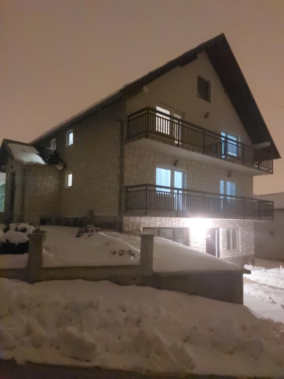 Property building, Winter