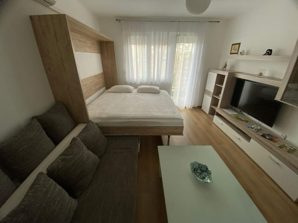 Bed, TV and multimedia, Balcony/Terrace, Living room, Seating area