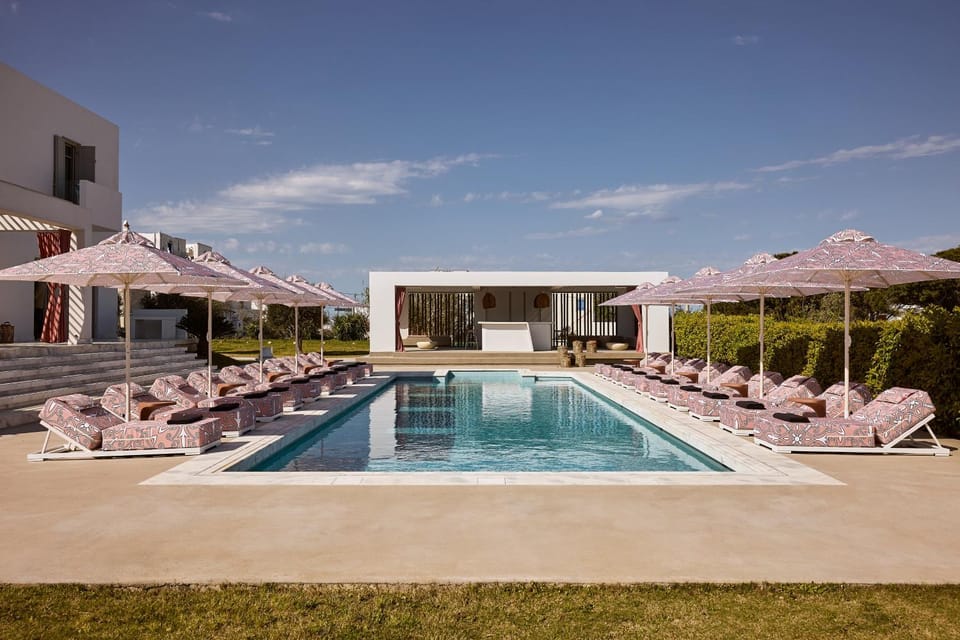 Property building, Pool view, Swimming pool