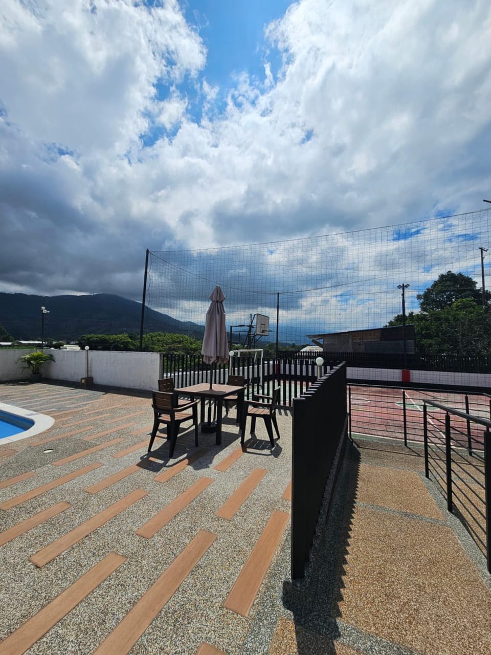 View (from property/room), Pool view, Swimming pool