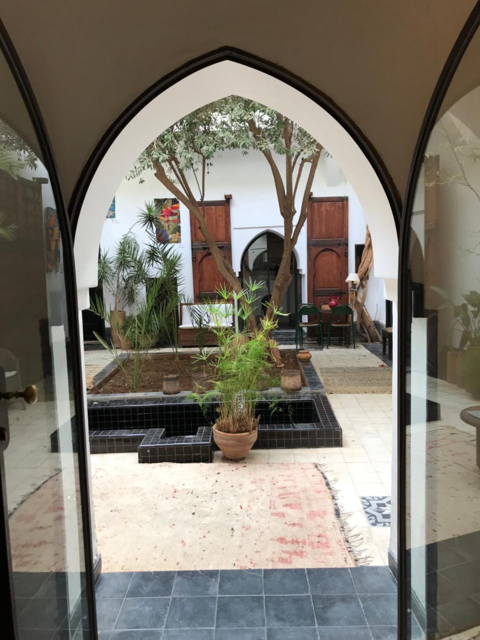 Property building, Patio, Garden, Garden view