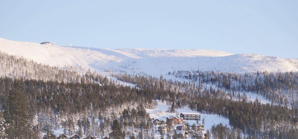 Björnrike Vemdalen utsikt över Sonfjället Apartment in Sweden