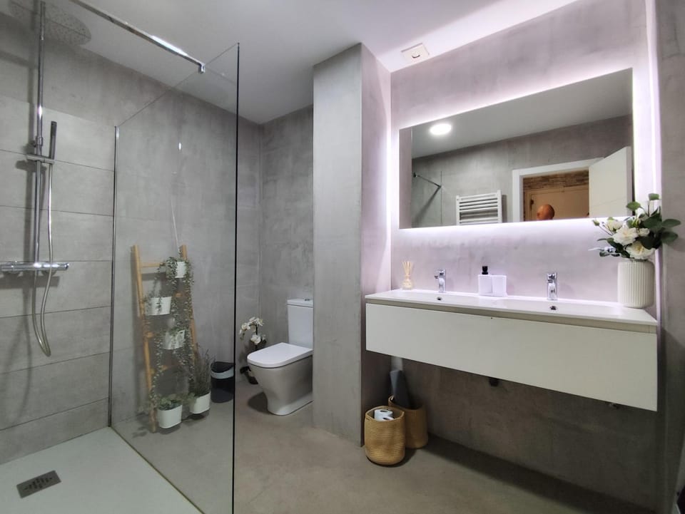 Shower, Toilet, Bathroom, towels